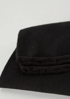 Chaussettes Courtes En Cachemire Sans Bordure