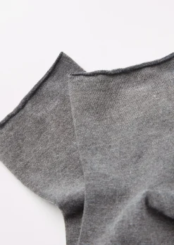 Chaussettes Courtes En Cachemire Sans Bordure