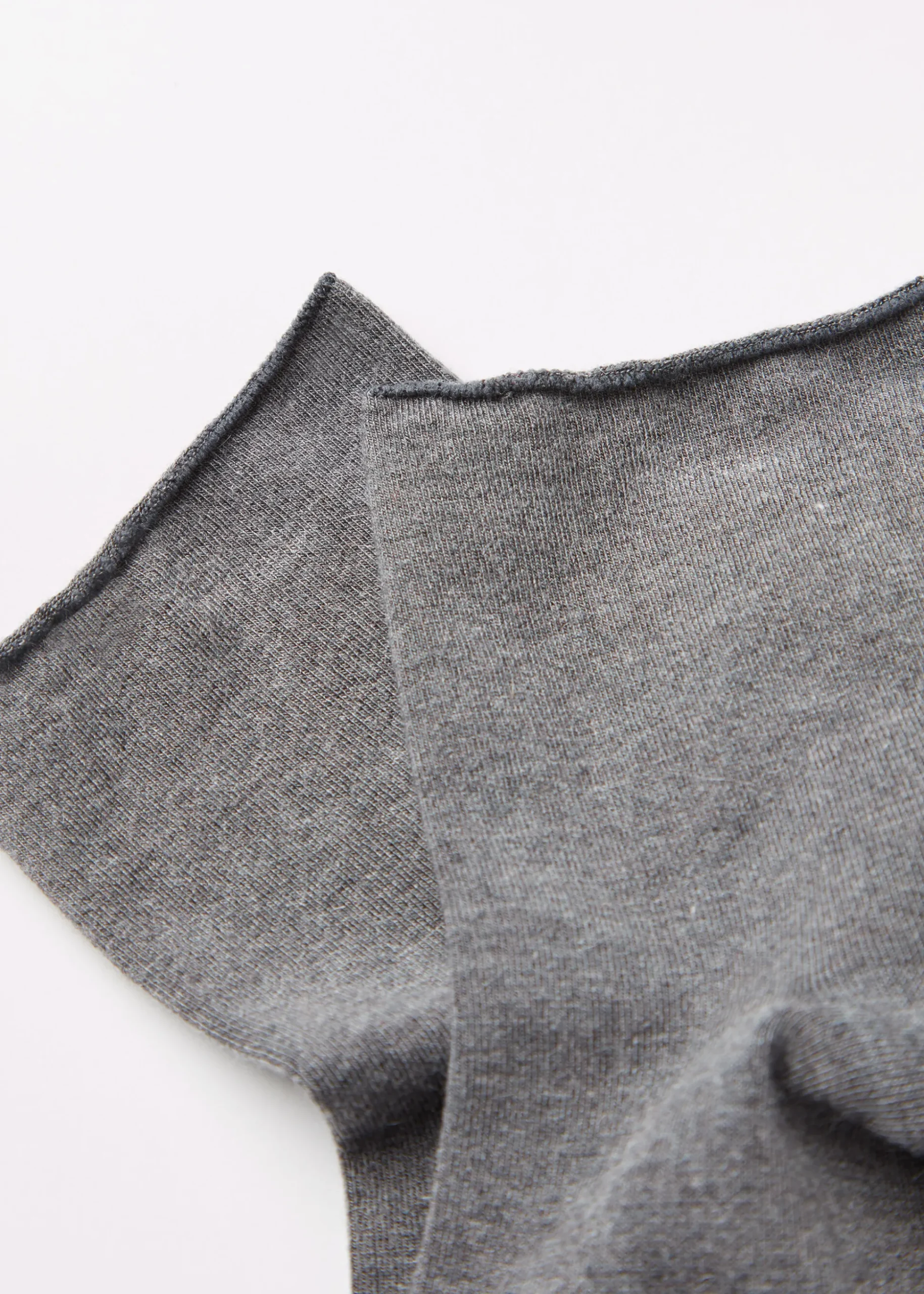 Chaussettes Courtes En Cachemire Sans Bordure