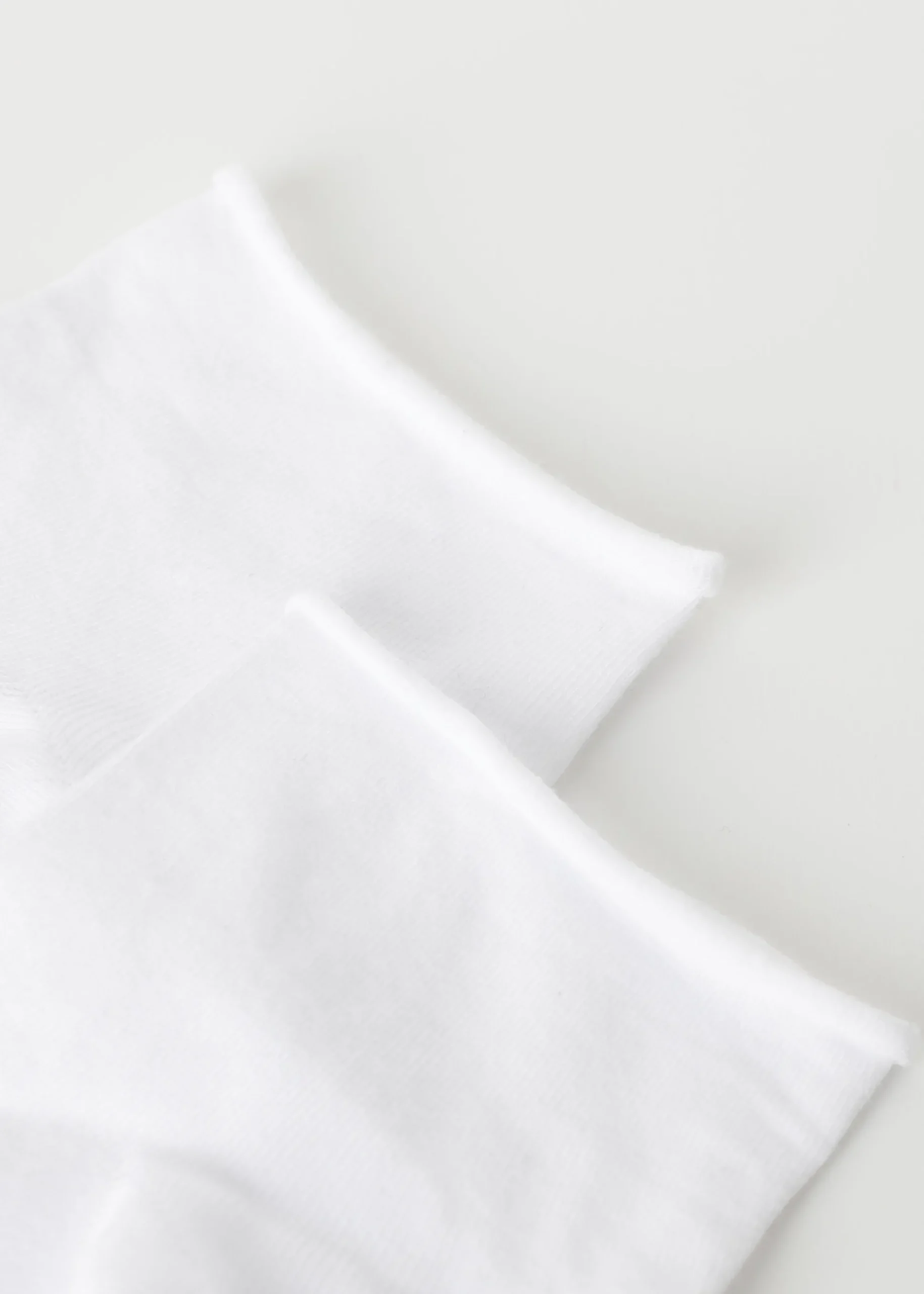 Chaussettes Courtes En Coton Sans Bordure