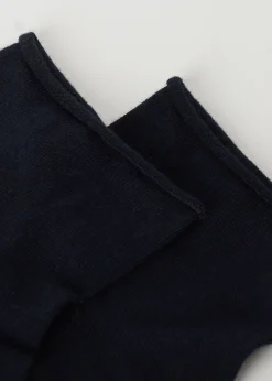 Chaussettes Courtes En Coton Sans Bordure