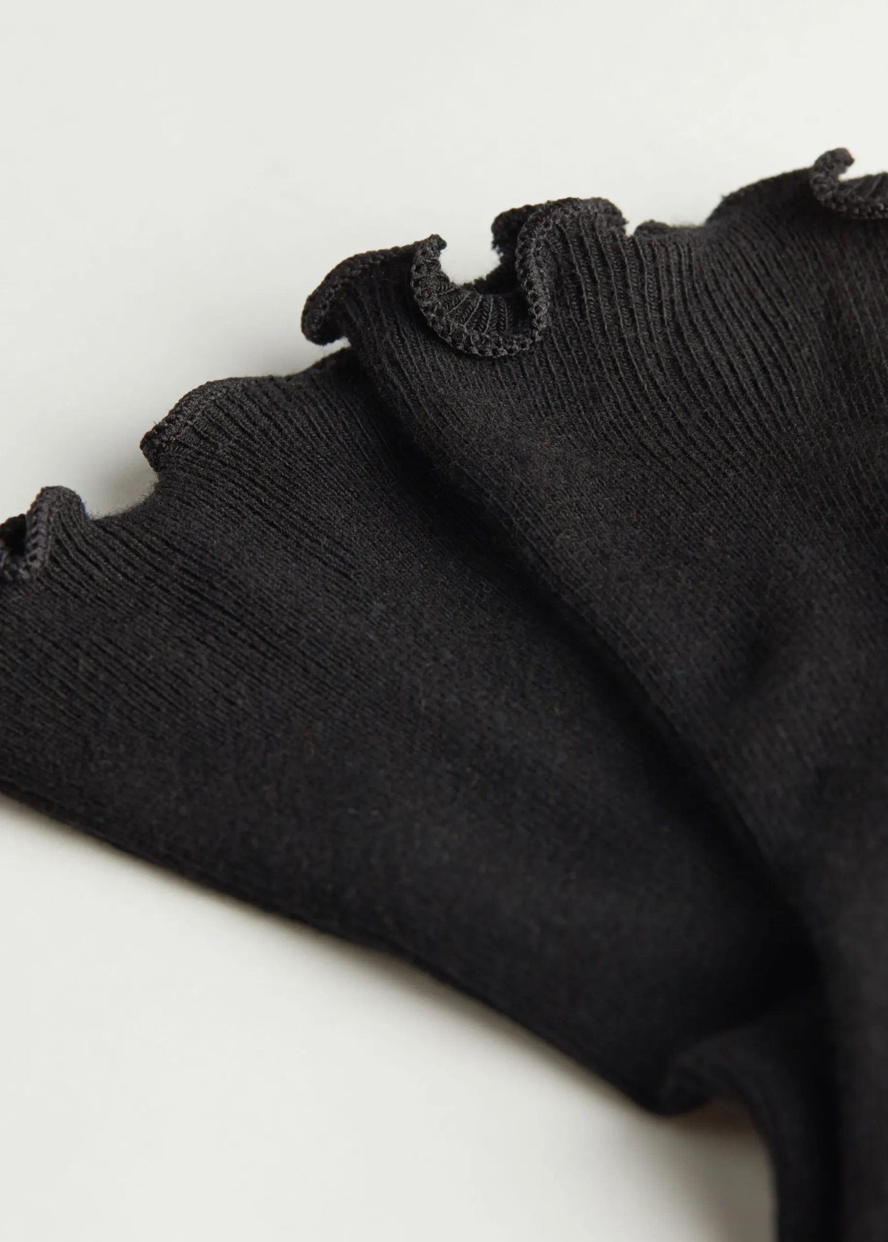 Chaussettes Courtes En Coton Cotelees