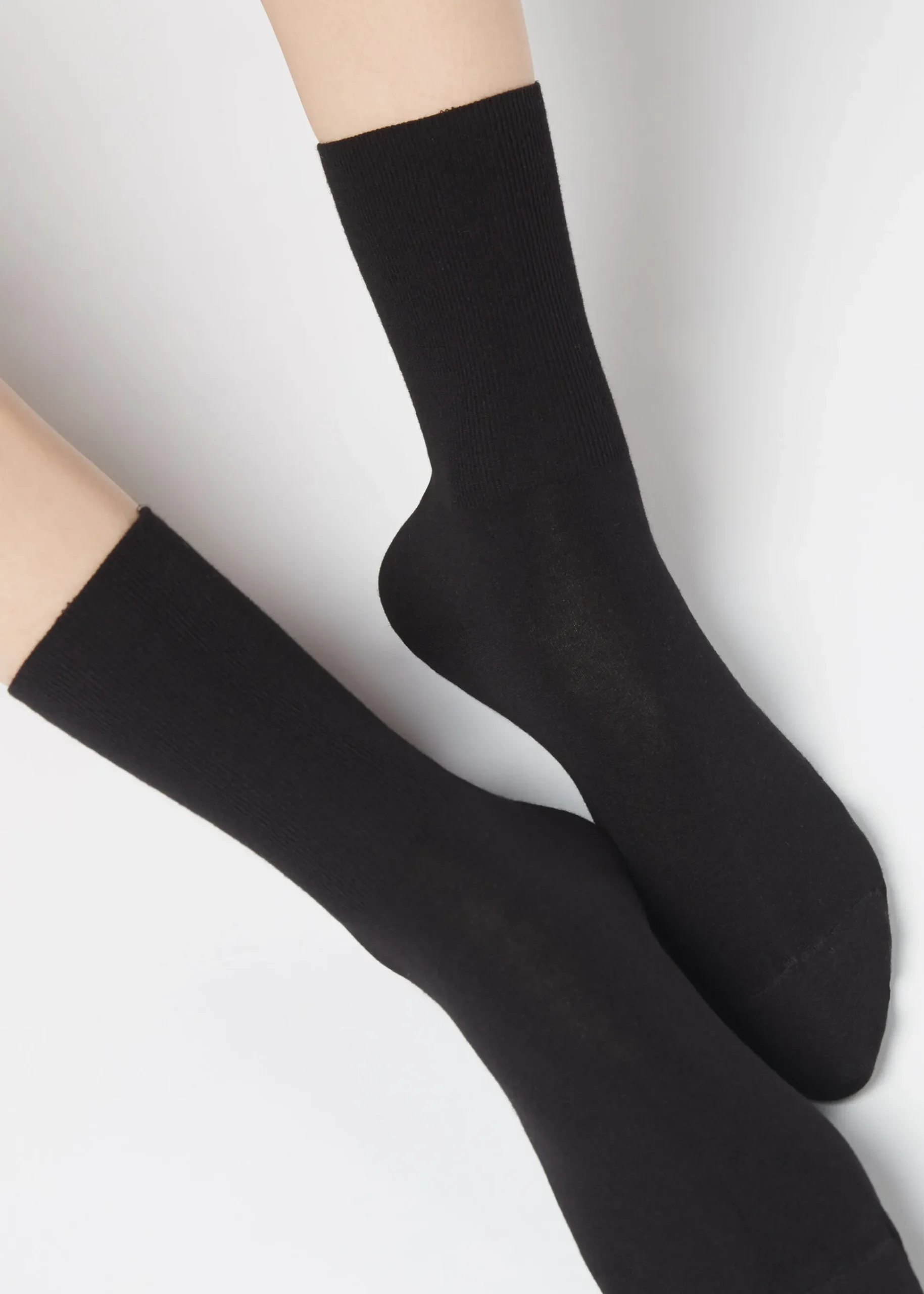 Chaussettes Courtes En Coton Et Cachemire