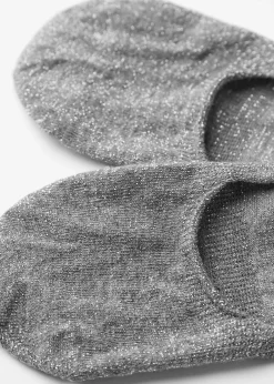 Chaussettes Invisibles En Coton A Paillettes