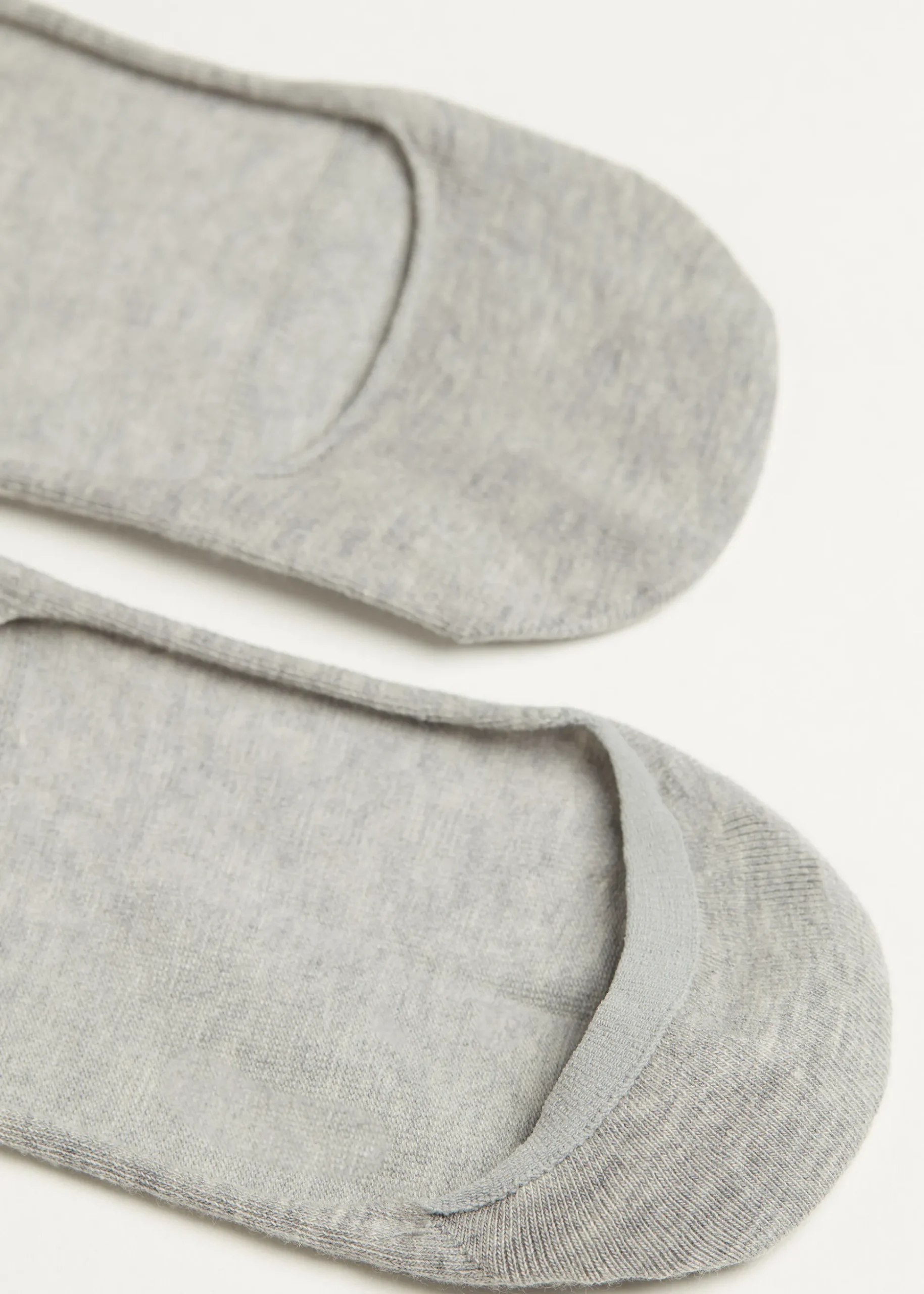 Chaussettes Invisibles En Coton Echancrees