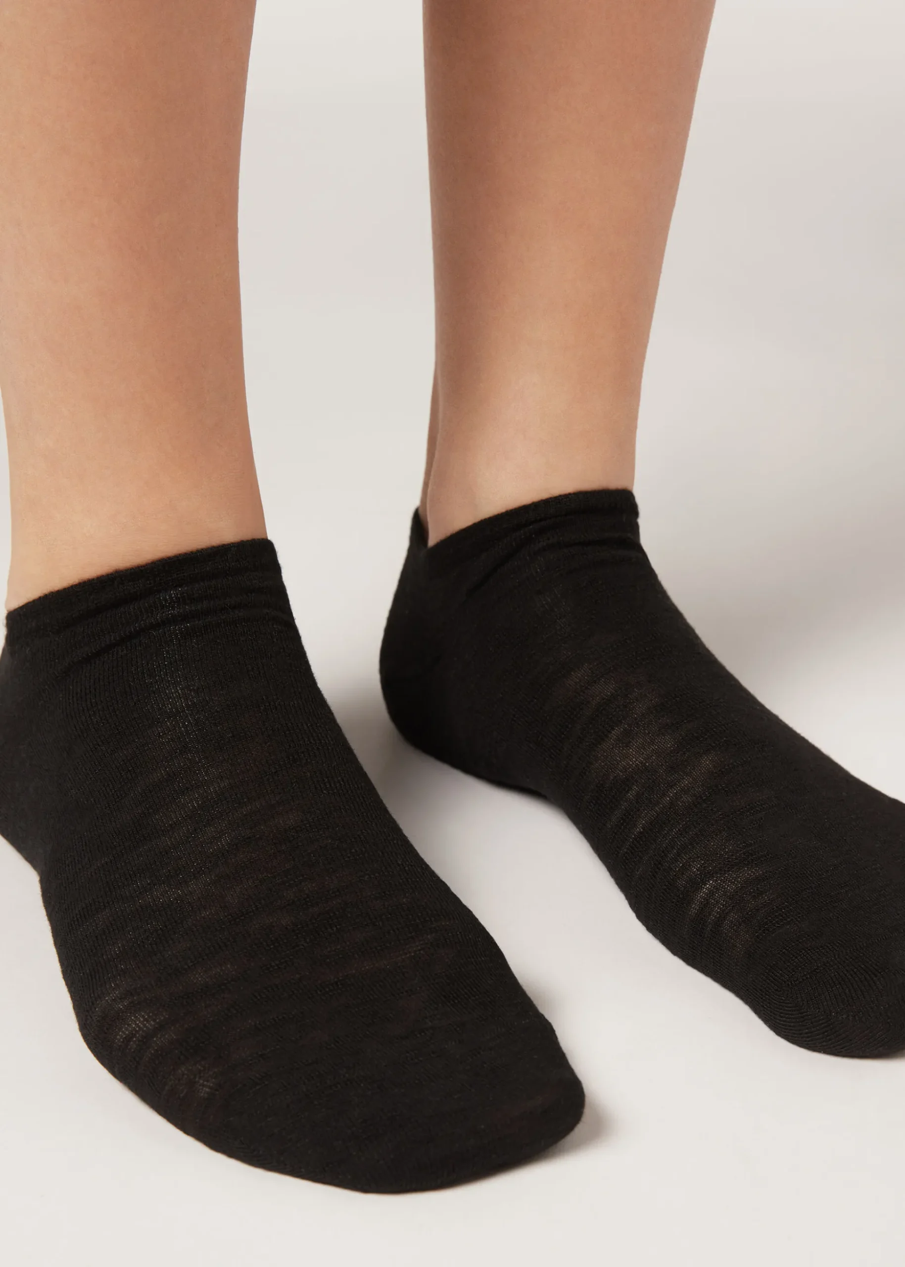 Chaussettes Invisibles Unisexe Avec Lin Et Viscose
