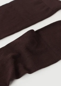 Chaussettes Longues Avec Cachemire