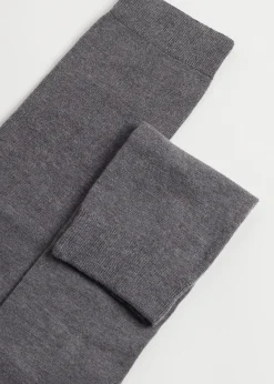 Chaussettes Longues Avec Cachemire