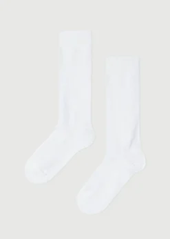 Chaussettes Longues En Coton Respirant Pour Enfants