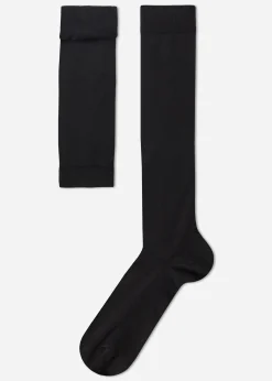 Chaussettes Longues En Coton Extensible Pour Homme