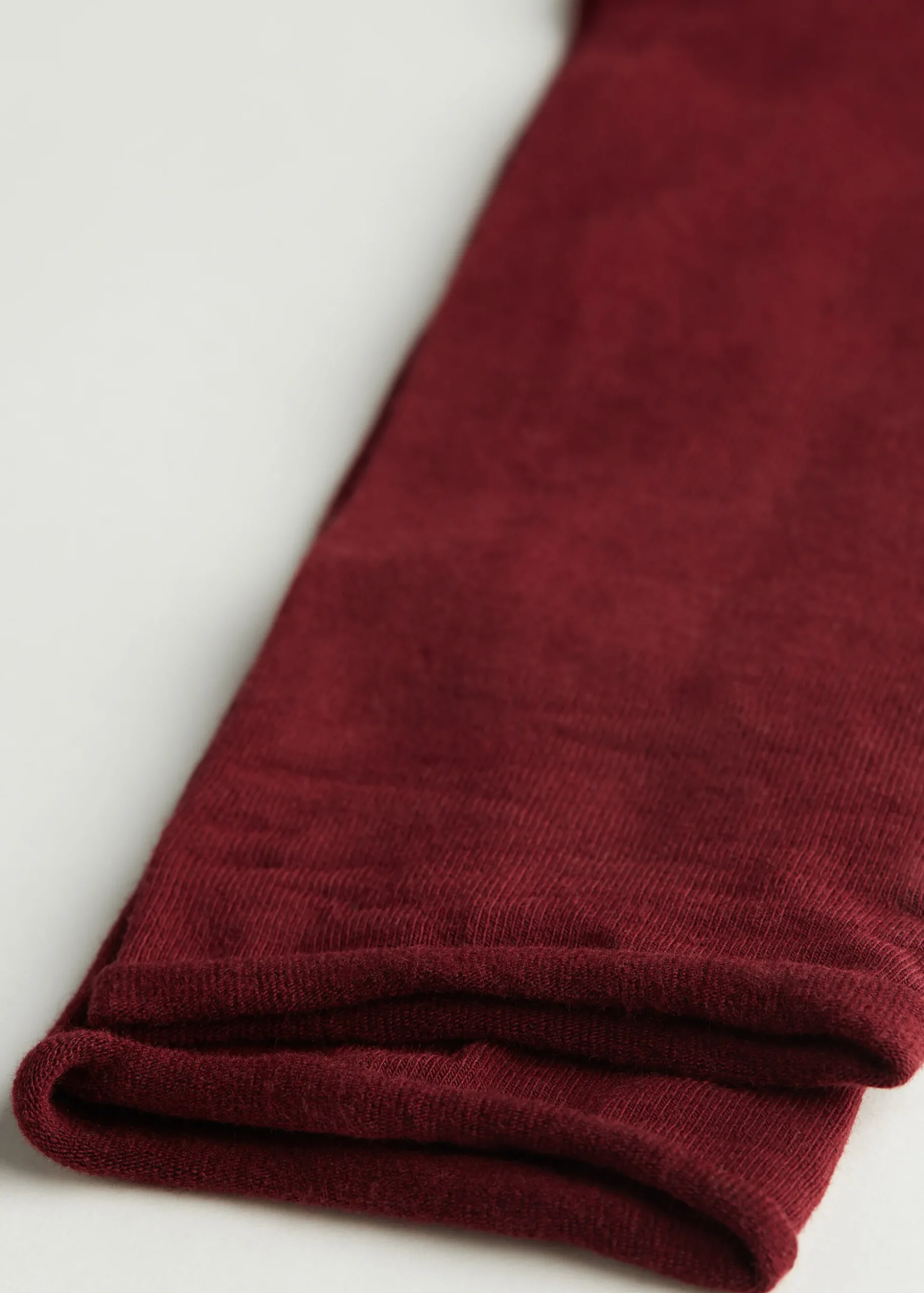 Chaussettes Longues En Coton Satine