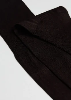 Chaussettes Longues En Fil D'Ecosse Pour Homme