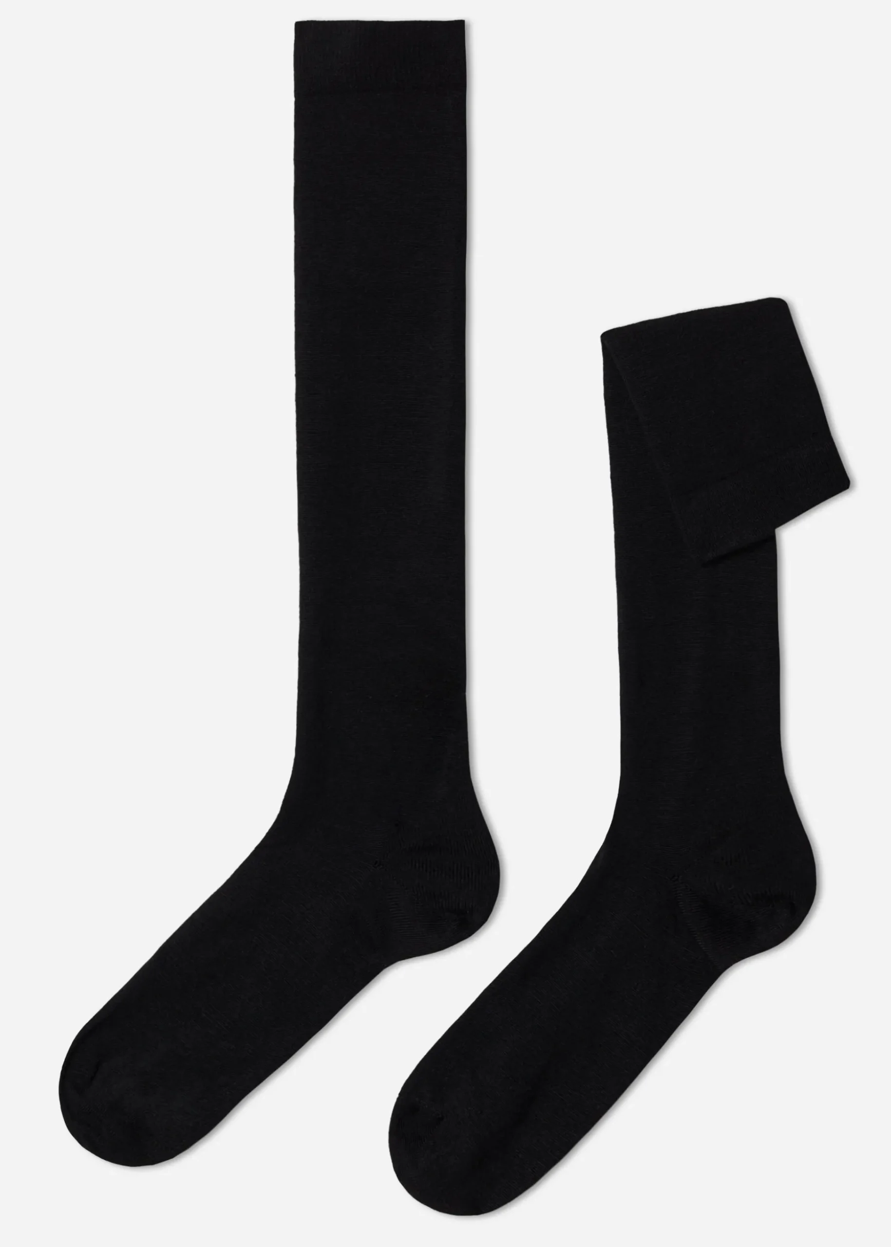 Chaussettes Longues En Laine Et Coton Pour Homme