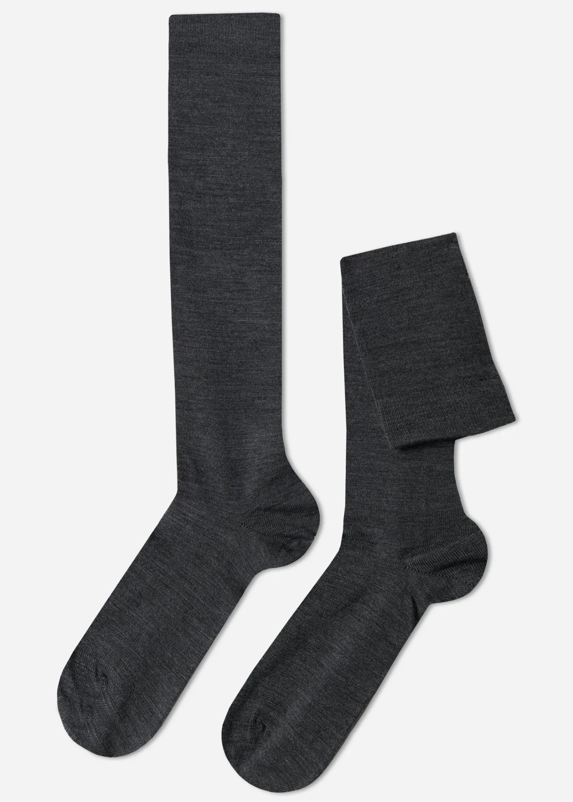 Chaussettes Longues En Laine Et Coton Pour Homme