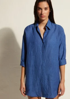 Chemise Longue En Lin