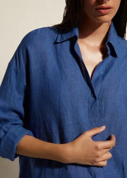 Chemise Longue En Lin