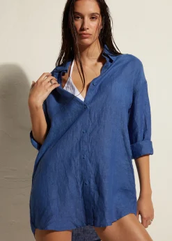 Chemise Longue En Lin