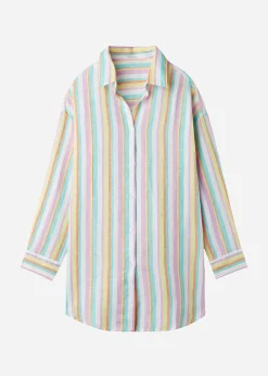 Chemise Longue En Lin