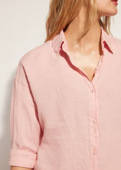 Chemise Longue En Lin