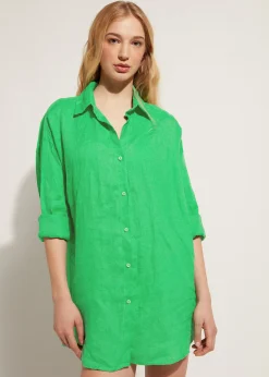 Chemise Longue En Lin