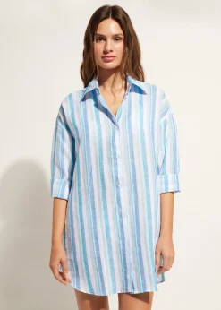 Chemise Longue En Lin
