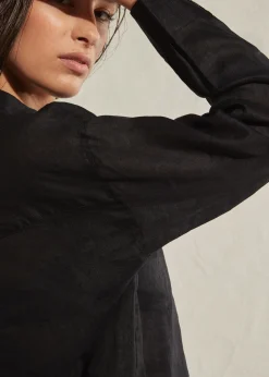 Chemise Longue En Lin