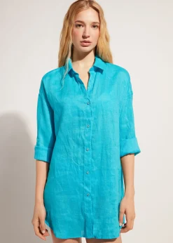 Chemise Longue En Lin