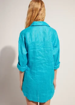 Chemise Longue En Lin