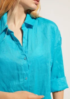 Chemise Longue En Lin