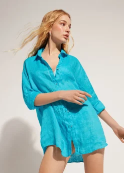 Chemise Longue En Lin