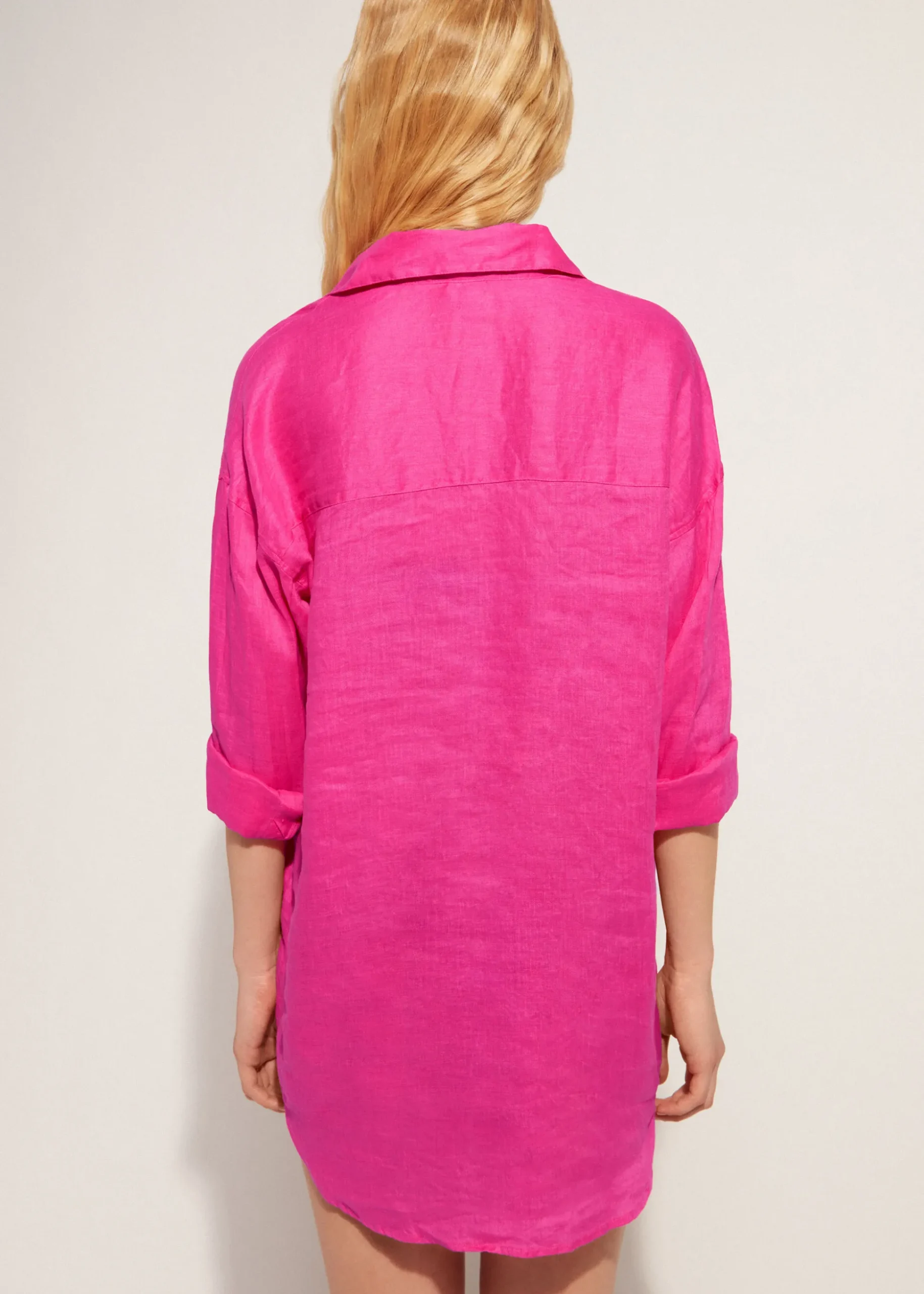 Chemise Longue En Lin