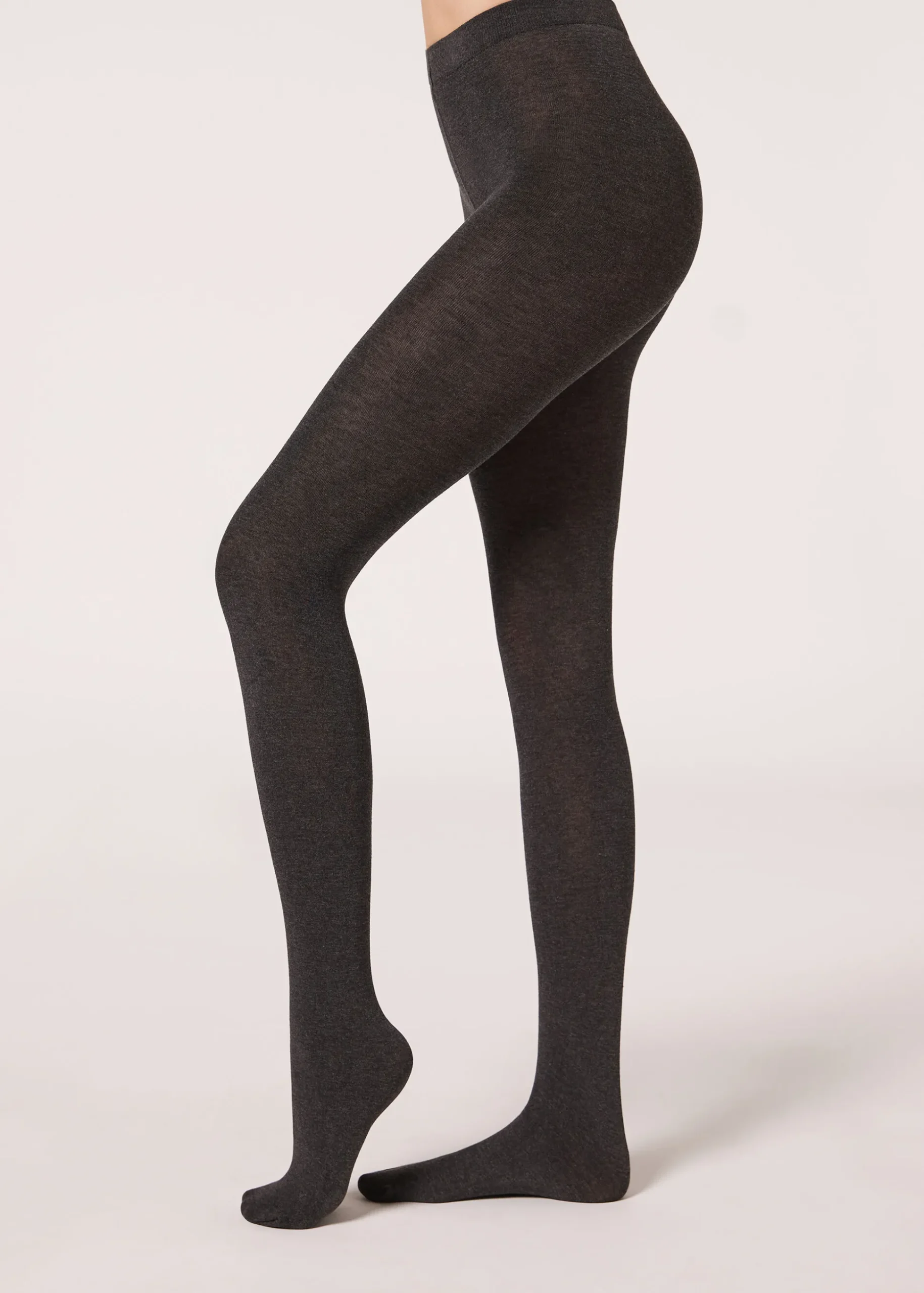 Collant Opaque Thermique Avec Cachemire