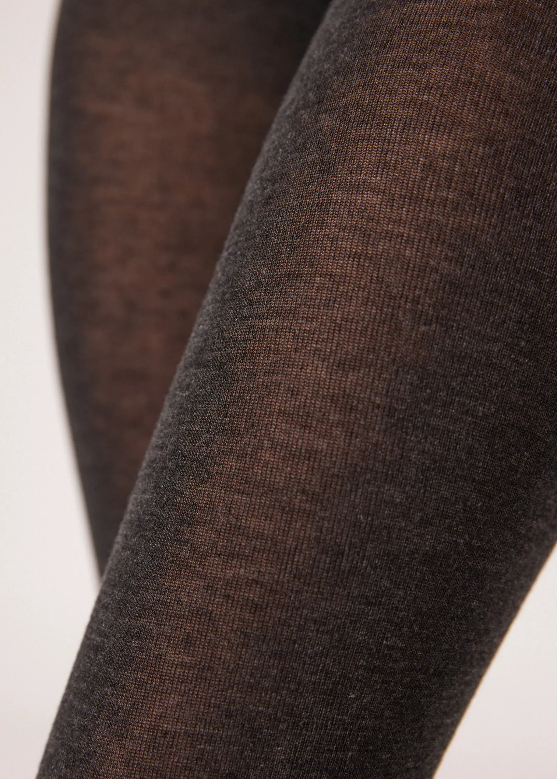Collant Opaque Thermique Avec Cachemire