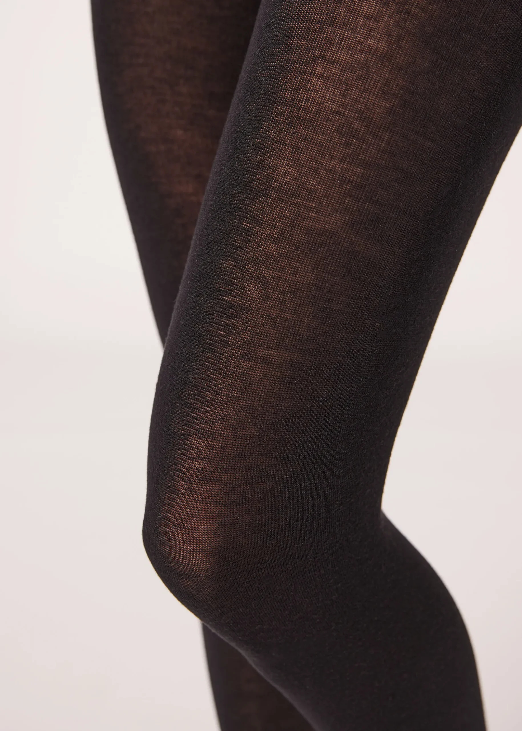 Collant Opaque Thermique Avec Cachemire