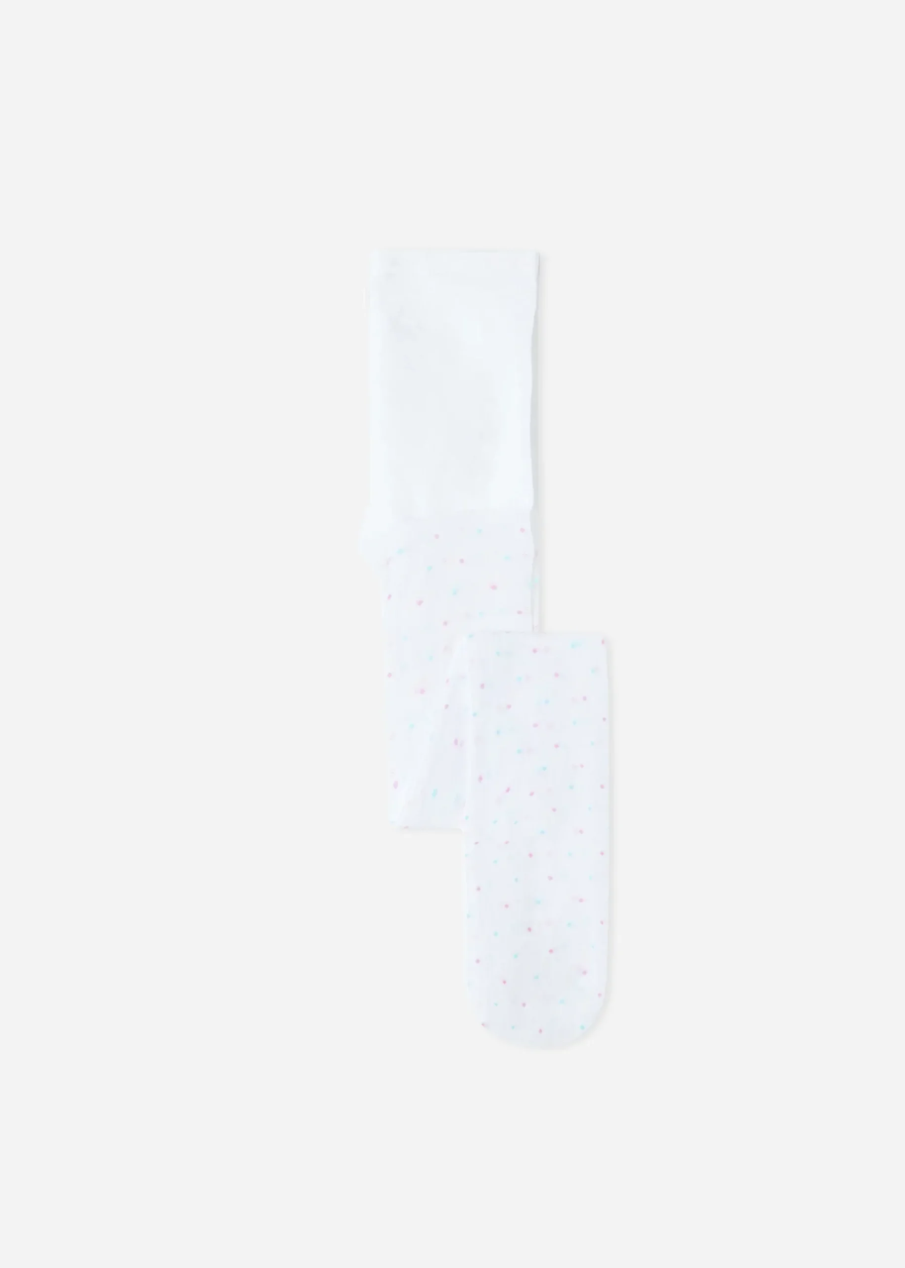 Collant Resille Pois Sur L'Ensemble Pour Fille