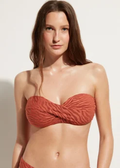 Haut De Maillot Bandeau Rembourre Zebre Istanbul
