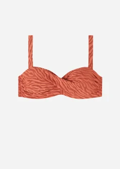 Haut De Maillot Bandeau Rembourre Zebre Istanbul