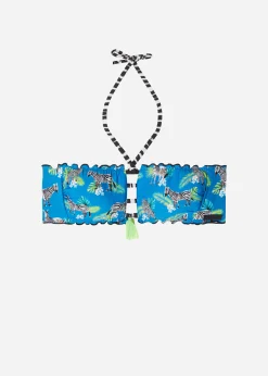 Haut De Maillot Bandeau Reversible Rembourre Cancun