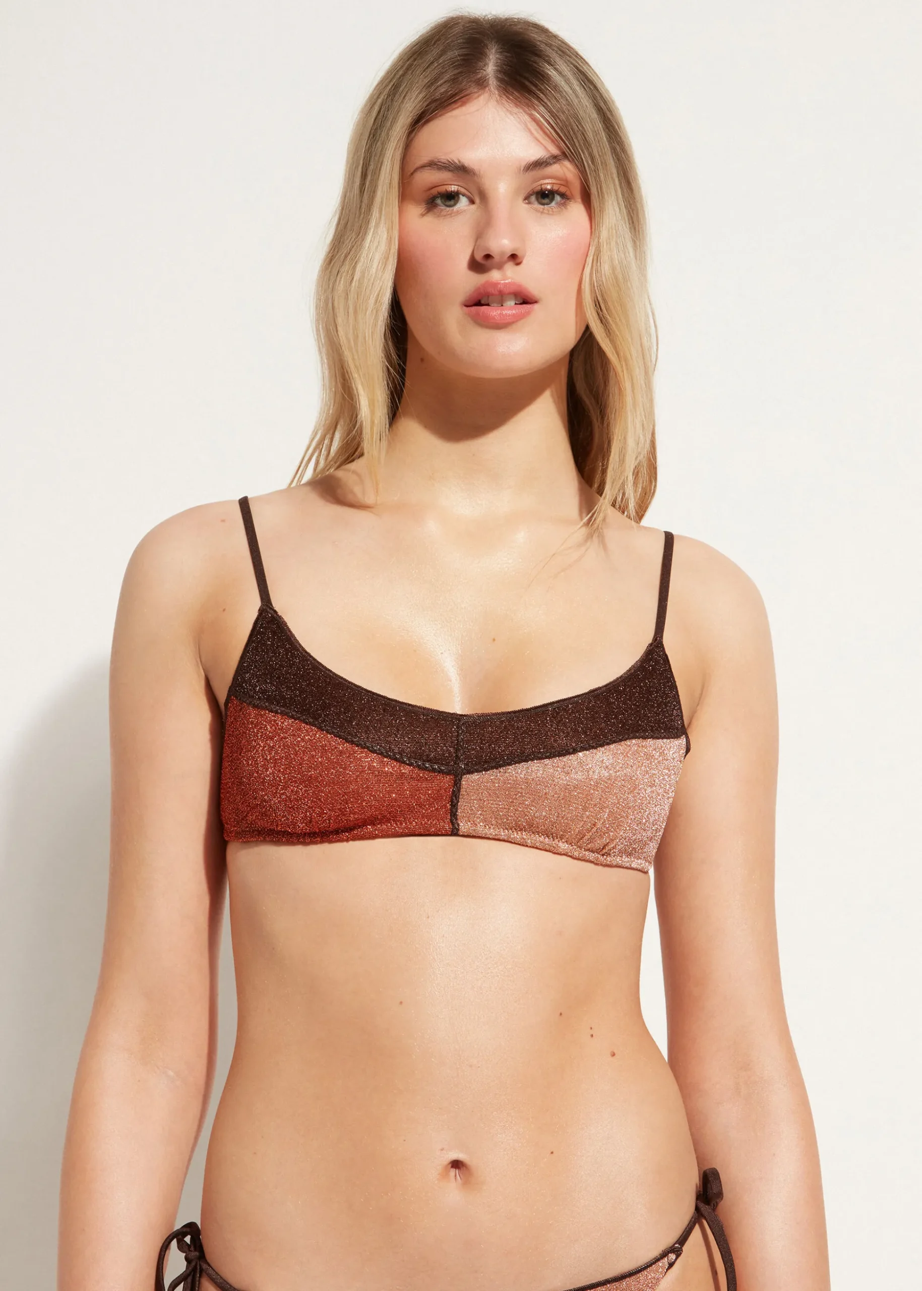 Haut De Maillot Brassiere A Fibres Metalliques Lisbona
