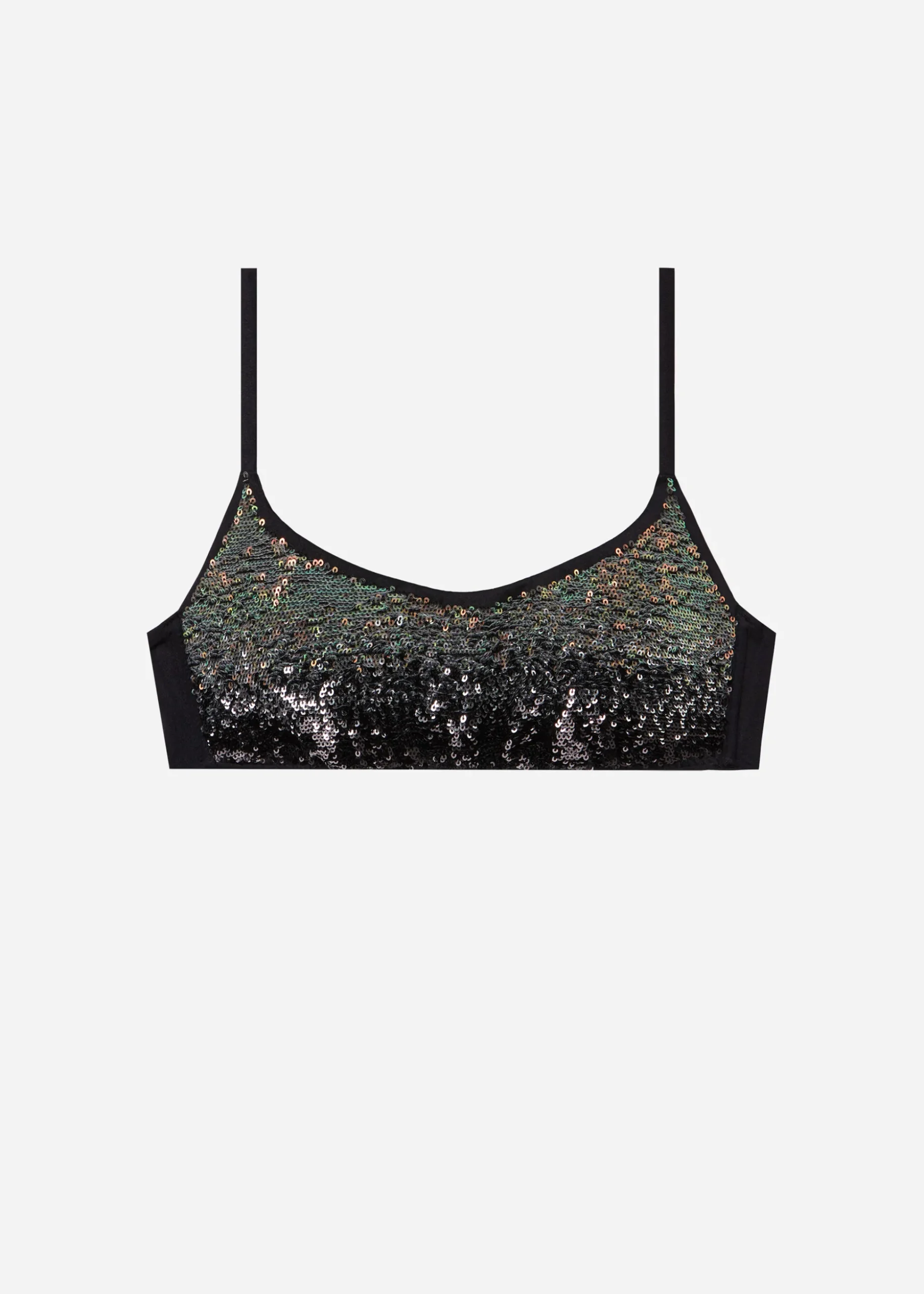 Haut De Maillot Brassiere A Paillettes Et Degrade Las Vegas