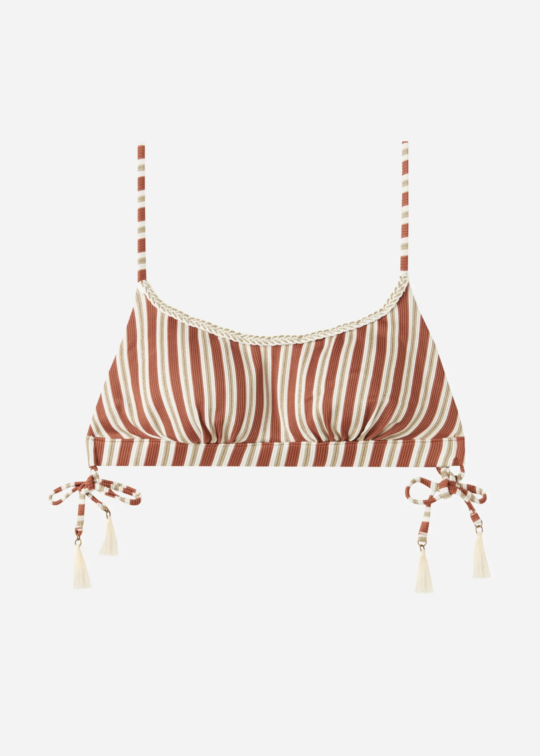 Haut De Maillot Brassiere A Rayures Rodi