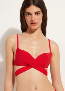 Haut De Maillot Push-Up A Rembourrage Progressif Doux Indonesia
