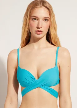 Haut De Maillot Push-Up A Rembourrage Progressif Doux Indonesia
