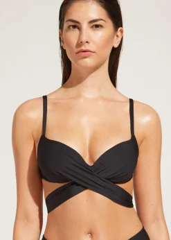 Haut De Maillot Push-Up A Rembourrage Progressif Doux Indonesia