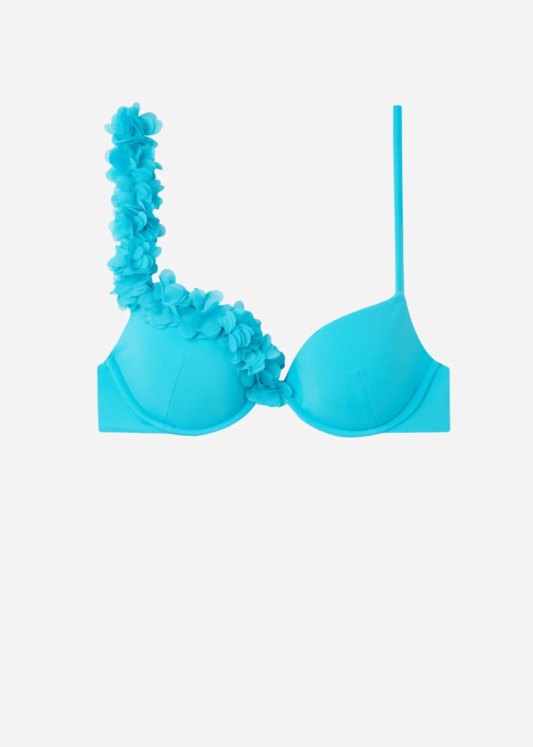 Haut De Maillot Push-Up Rembourre A Fleurs Honolulu