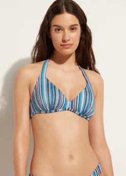 Haut De Maillot Triangle Rembourre En Fibre Metallique Marbella
