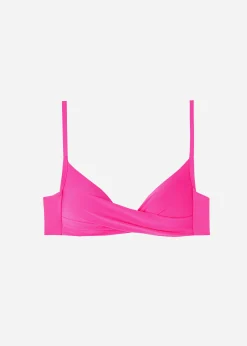 Haut De Maillot Triangle Rembourrage Progressif Doux Croisement Indonesia