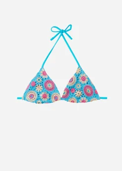 Haut De Maillot Triangle Crochet Capri