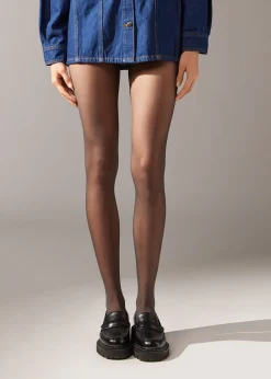 Invisible Collant Voile 20 Deniers Mat Sans Couture