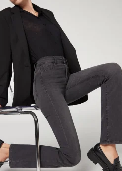 Jean Bootcut Taille Haute Denim Super Flexible